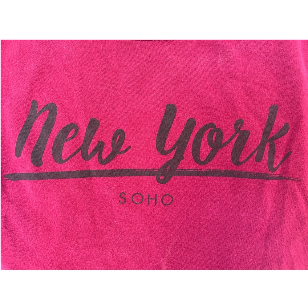Burgundy New York SOHO Sweatshirt from H&M